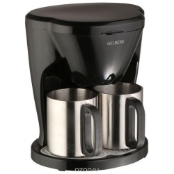 Кофеварка  GL-540  500 Вт./вмест. 2 чаш/